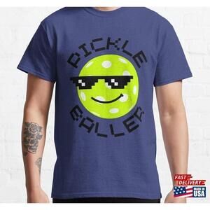 Pickleball Funny Classic Tshirt Retro